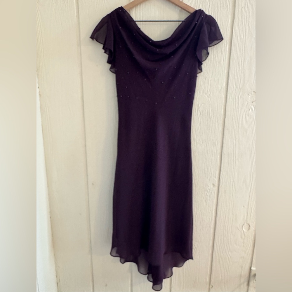Elegant Purple Dress